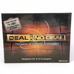 Deal or No Deal Board Game Pressman 2006 NBC Brand New, Factory Sealed!